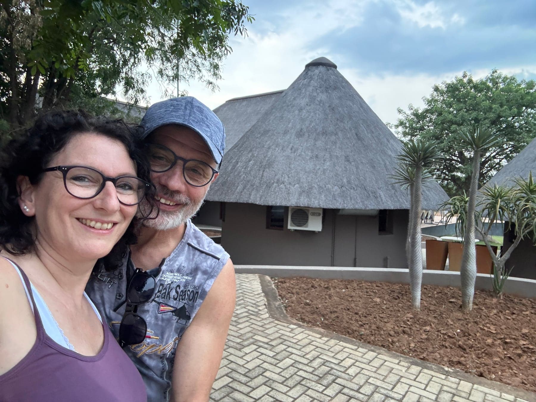 Arriving at the Lodge at Thandolwami